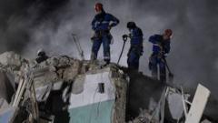 European leaders outraged after Russian strikes kill 23 and damage EU’s HQ