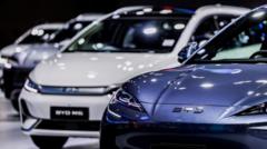 BYD shares slide as China’s EV price war hits profits