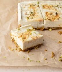 These No-Bake Ricotta Cheesecake Bars Are My “Simplicity Era” Dessert
