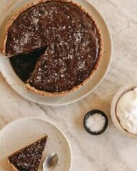 This Salted Chocolate Date Tart Will Make You Fall in Love